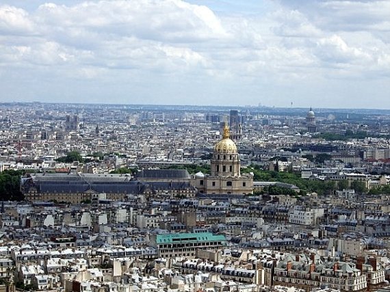 View from Eiffel Tower