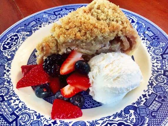 Sour Cream Apple Pie