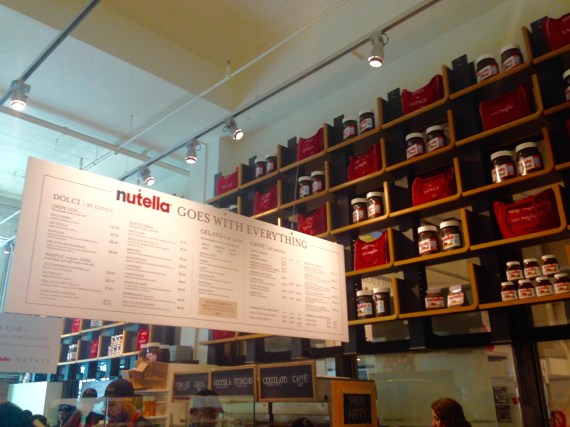 Eataly Nutella Bar